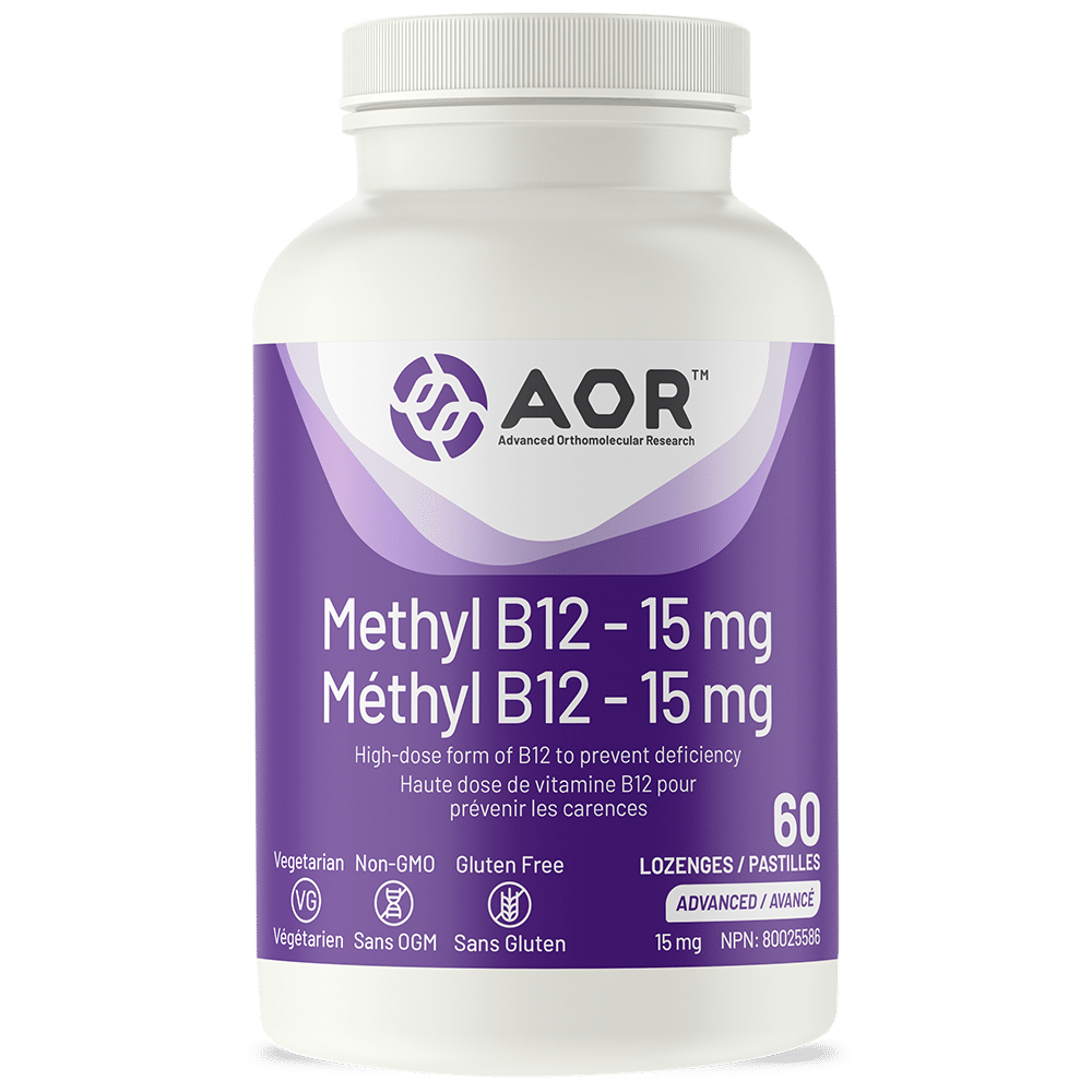 AOR METHYL B12 15mg 60 Lozenges