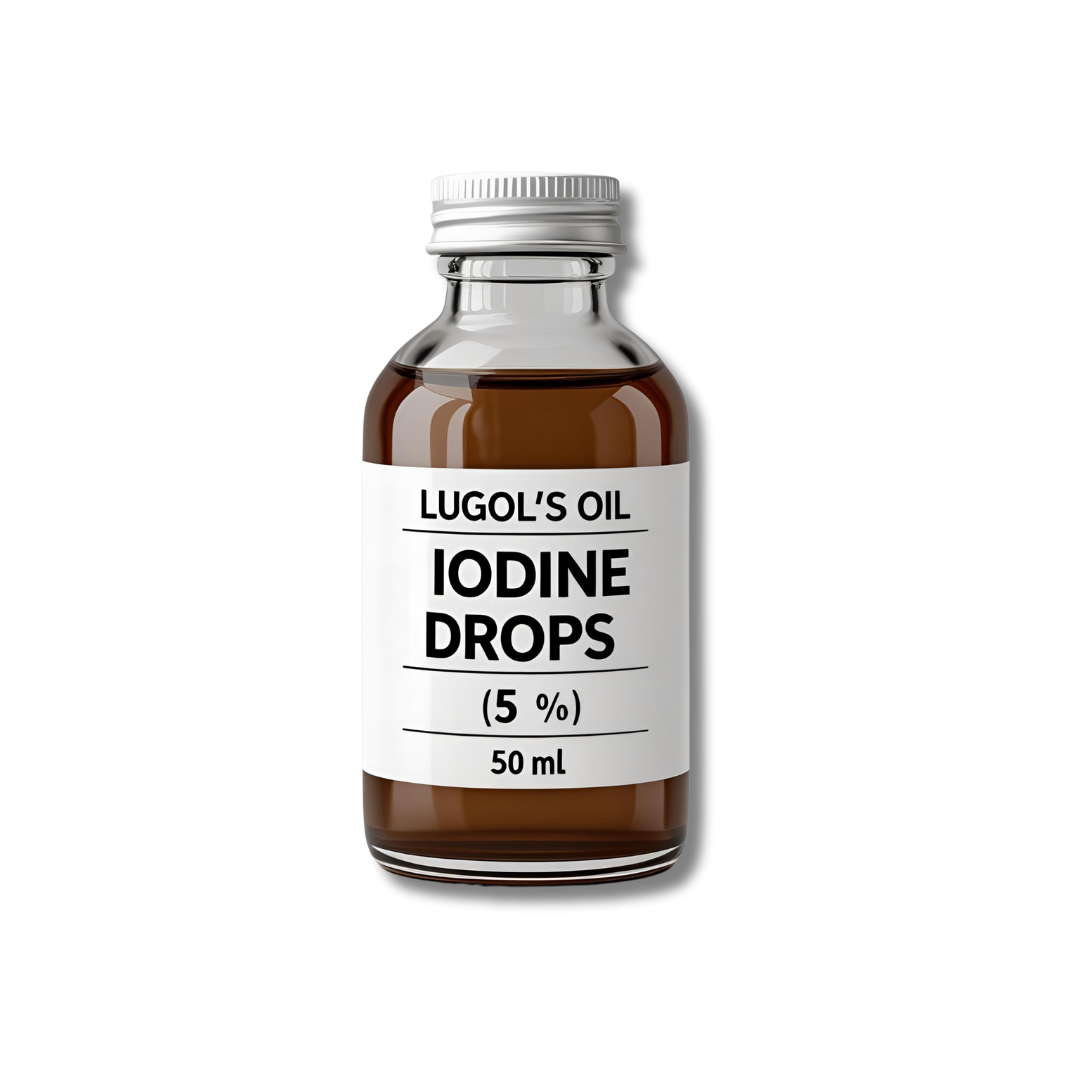 Lugol's Oil Iodine Drops (5%) 50 ml