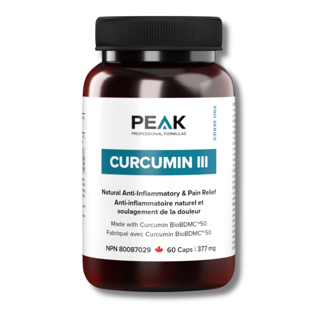 Peak Performance Curcumin III, 60 caps