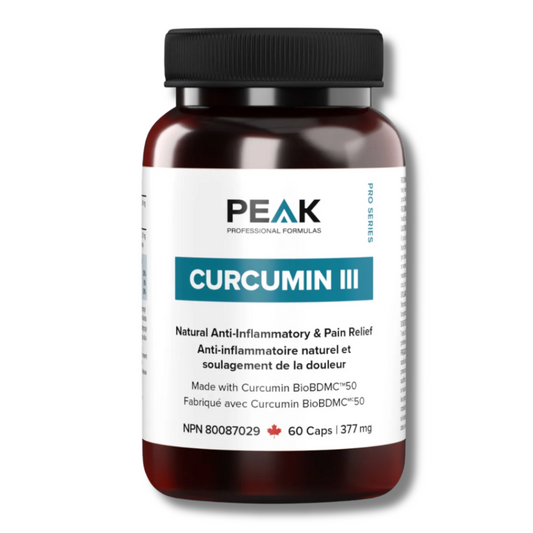 Peak Performance Curcumin III, 60 caps